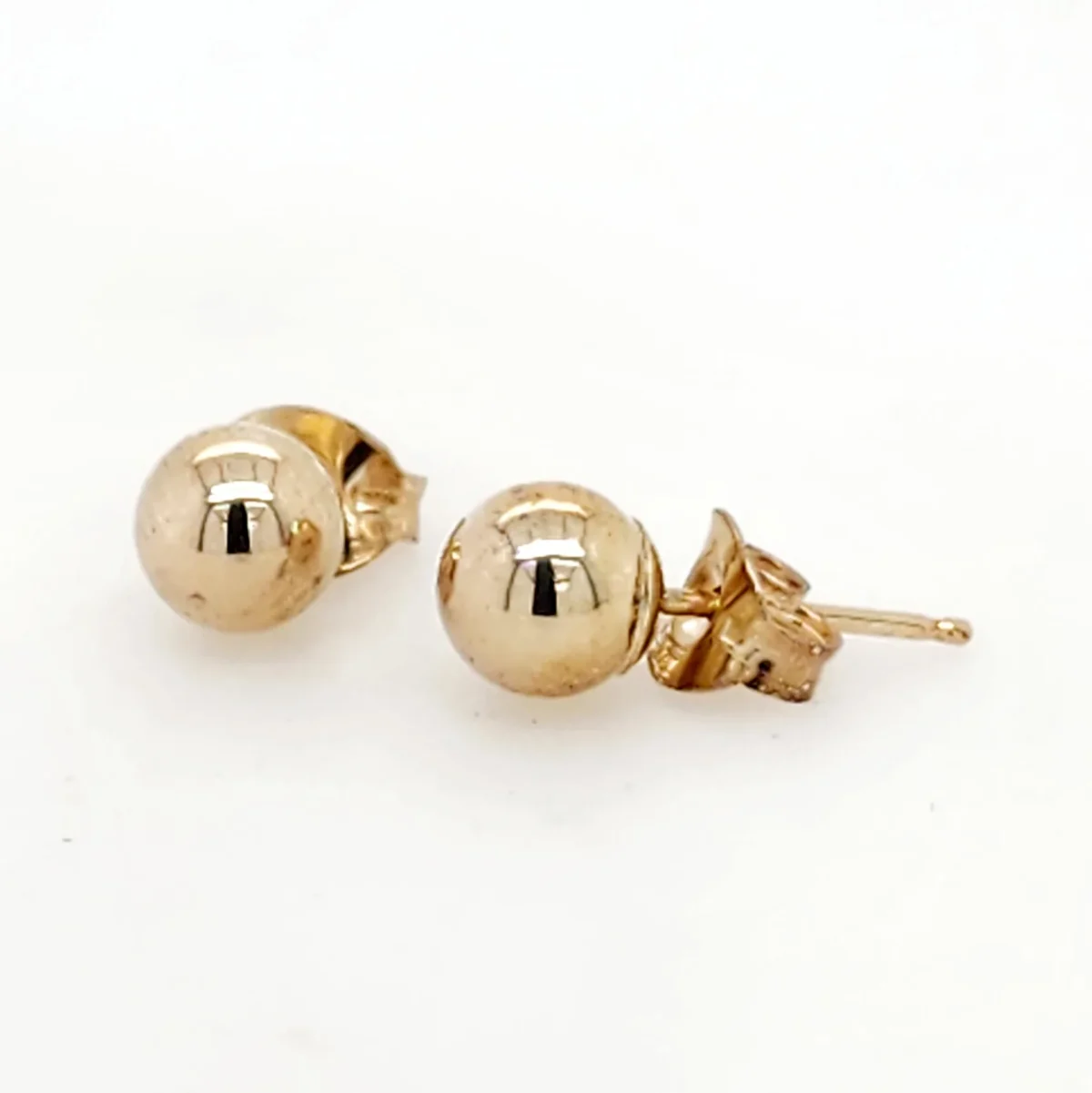 5mm Ball Stud Earrings in 9ct Yellow Gold