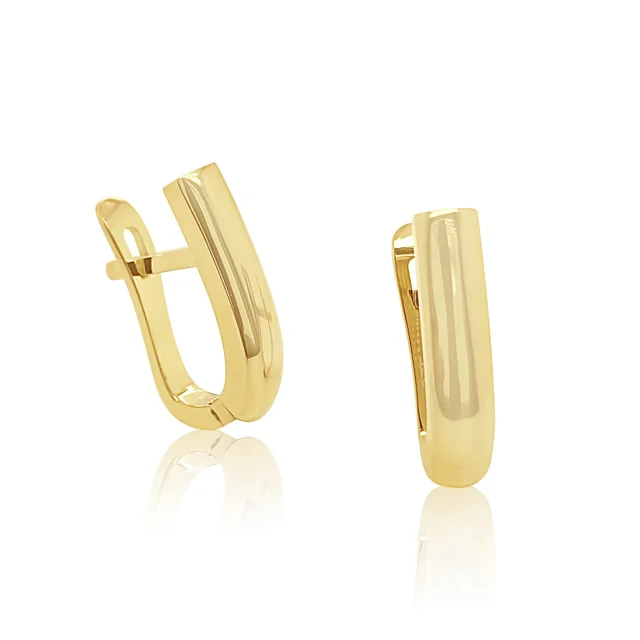 9ct Yellow Gold Huggie Earrings