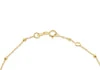 9ct Yellow Gold Rainbow Petal Adjustable Trace and Ball Bracelet 18cm-19cm