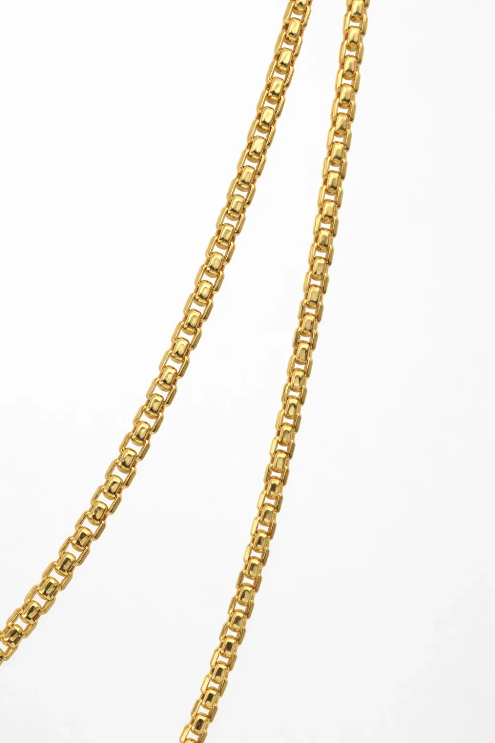 9ct Yellow Gold Rounded Diamond Cut Box Chain 1.70mm – Italian Made - 9CTBOXED