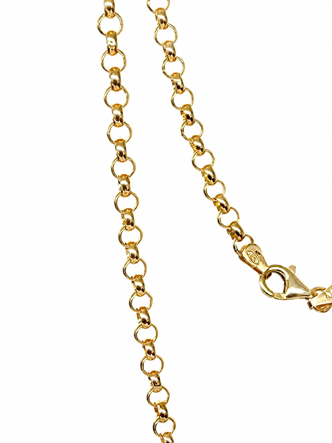 9ct Yellow Gold Solid B2 Round Belcher Link Chain – Made in New Zealand - 9CTB2BELCHER