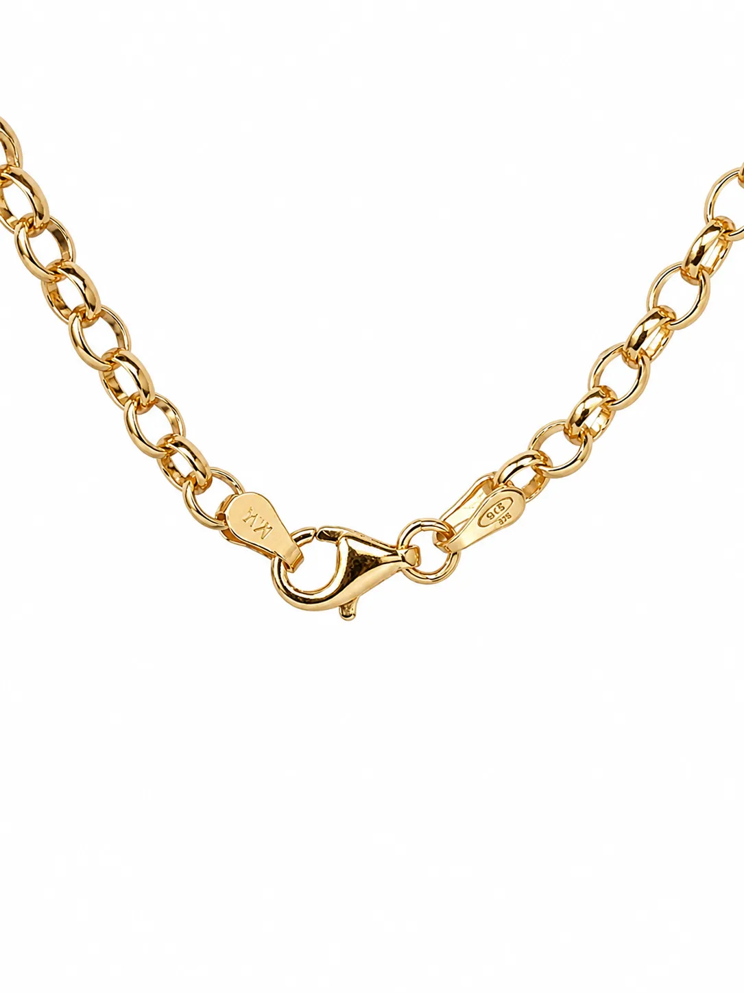 9ct Yellow Gold Solid BO2 Oval Belcher Link Chain – Made in New Zealand - 9CTBO2BELCHER