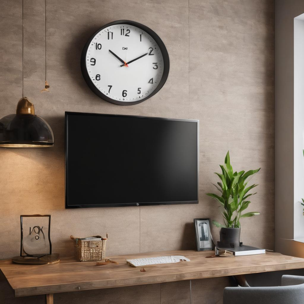 Casio Round Wall Clock 
