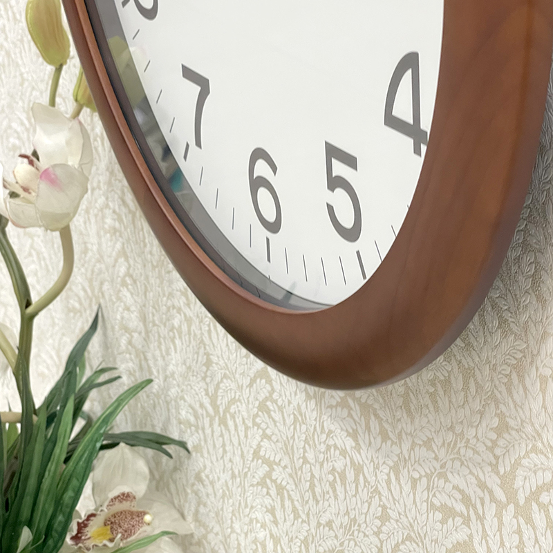 Rhythm Wooden Wall Clock CMG919NR06