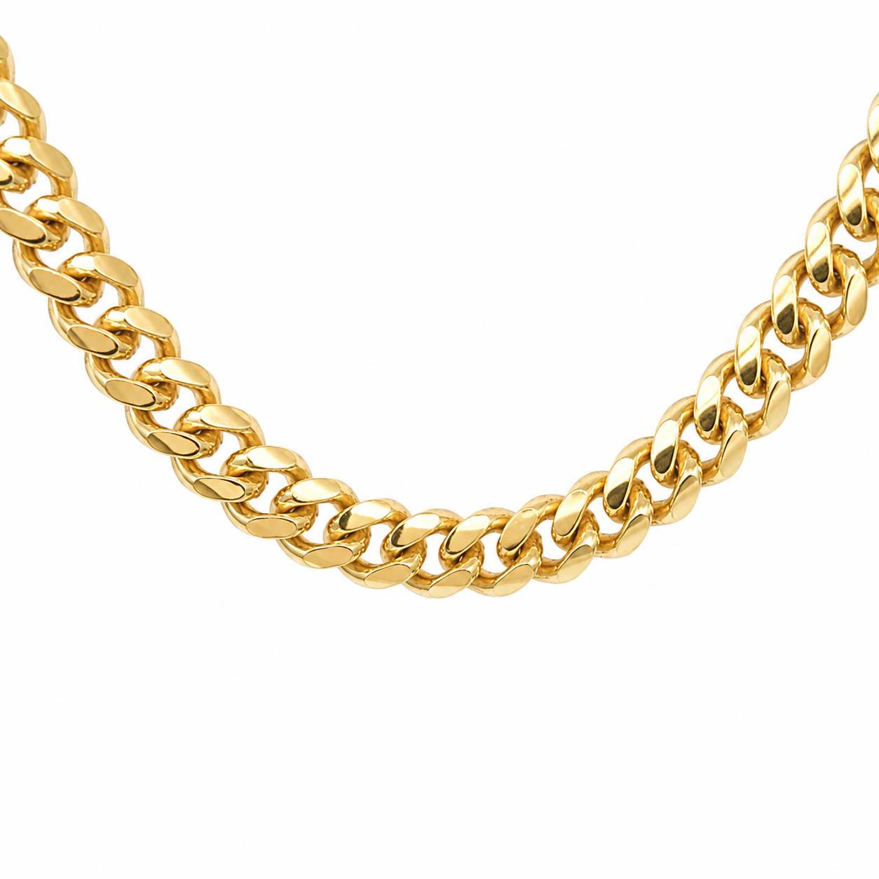 9ct Yellow Gold Solid Cuban Link Chain – 60cm | 26g | 4.15mm - 5MC9Y03560 Sterling Silver Chains 9ct Yellow Gold Solid Cuban Link Chain – 60cm | 26g | 4.15mm - 5MC9Y03560 Sterling Silver Chains