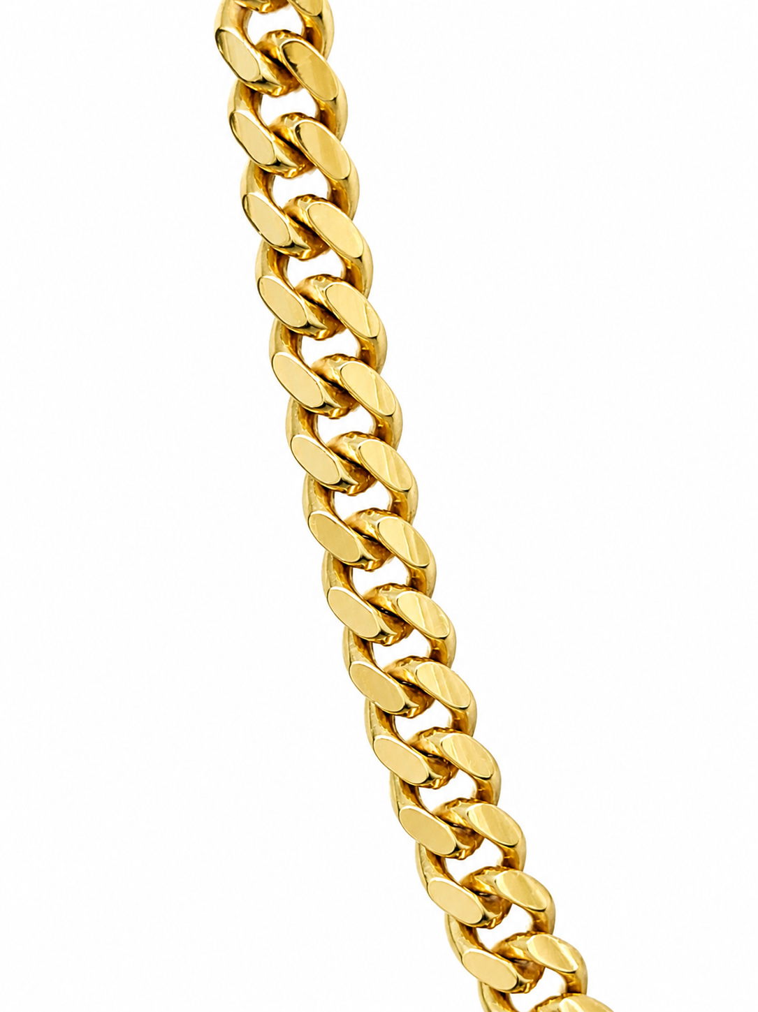 9ct Yellow Gold Solid Cuban Link Chain – 60cm | 26g | 4.15mm - 5MC9Y03560 Sterling Silver Chains 9ct Yellow Gold Solid Cuban Link Chain – 60cm | 26g | 4.15mm - 5MC9Y03560 Sterling Silver Chains