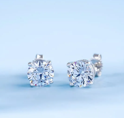 chic studs in Gold, Sterling Silver