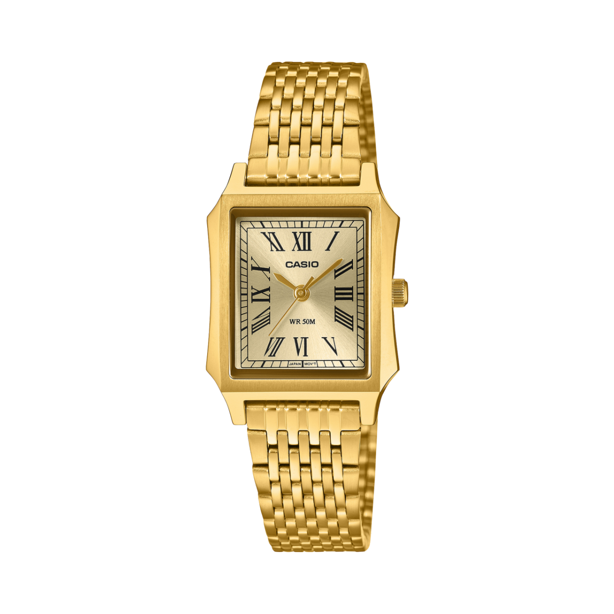 Casio LTPB190G-9B Women's Gold Stainless Steel Analog Watch