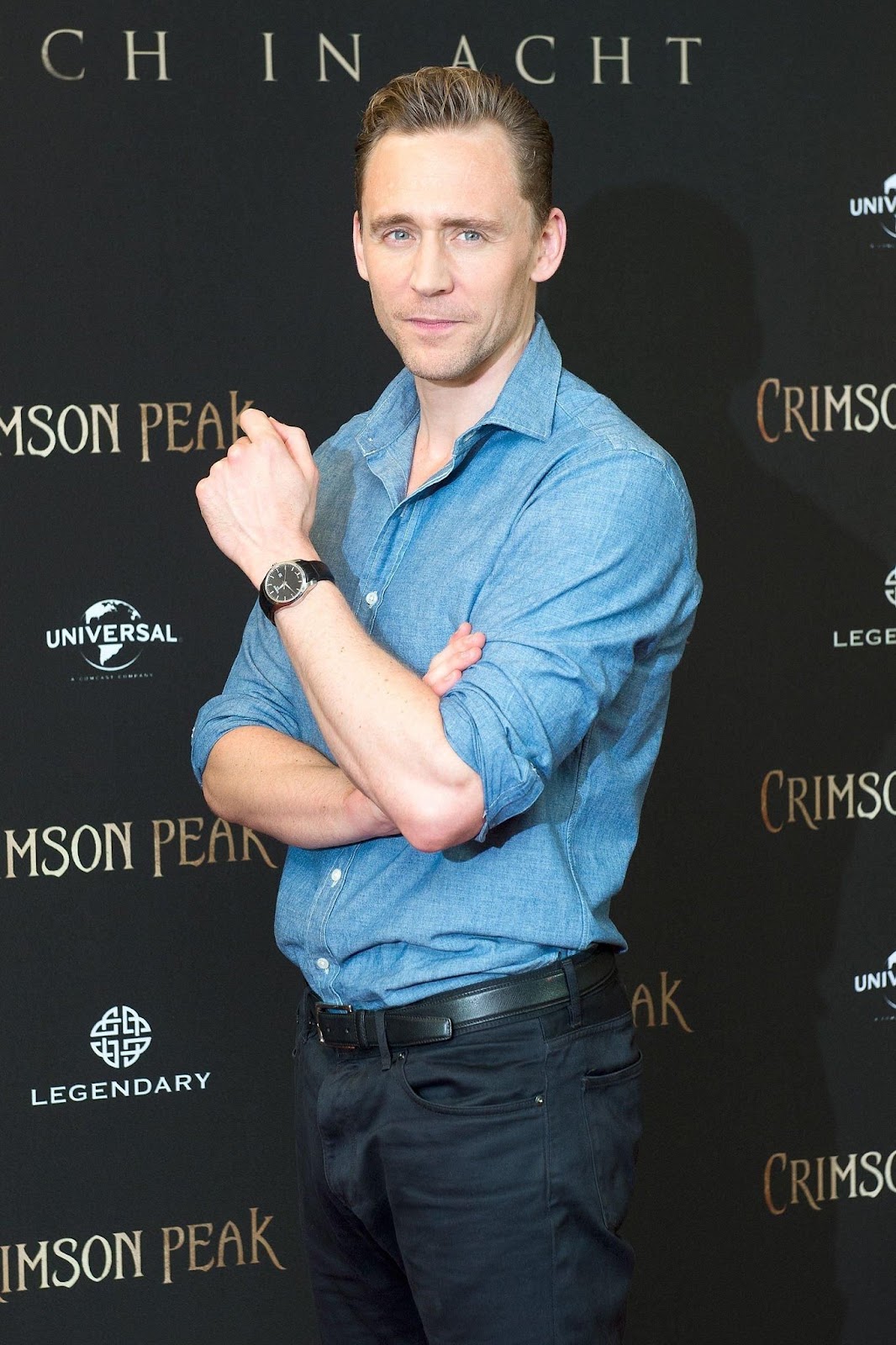 Men wearing dress watch