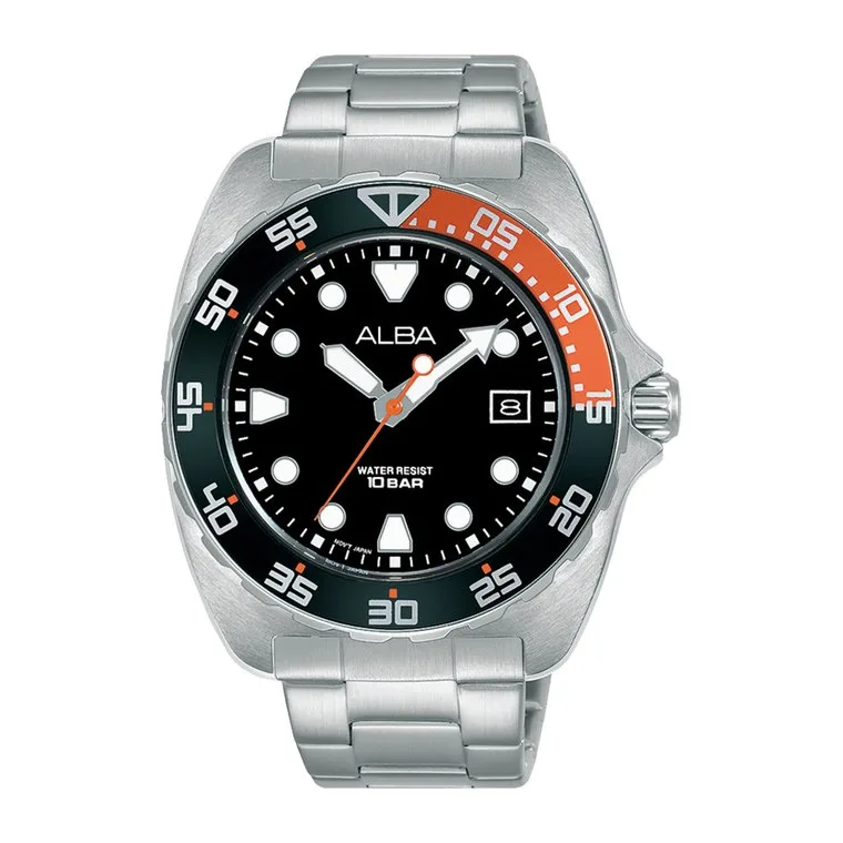 ALBA Orange Dial Men's Watch