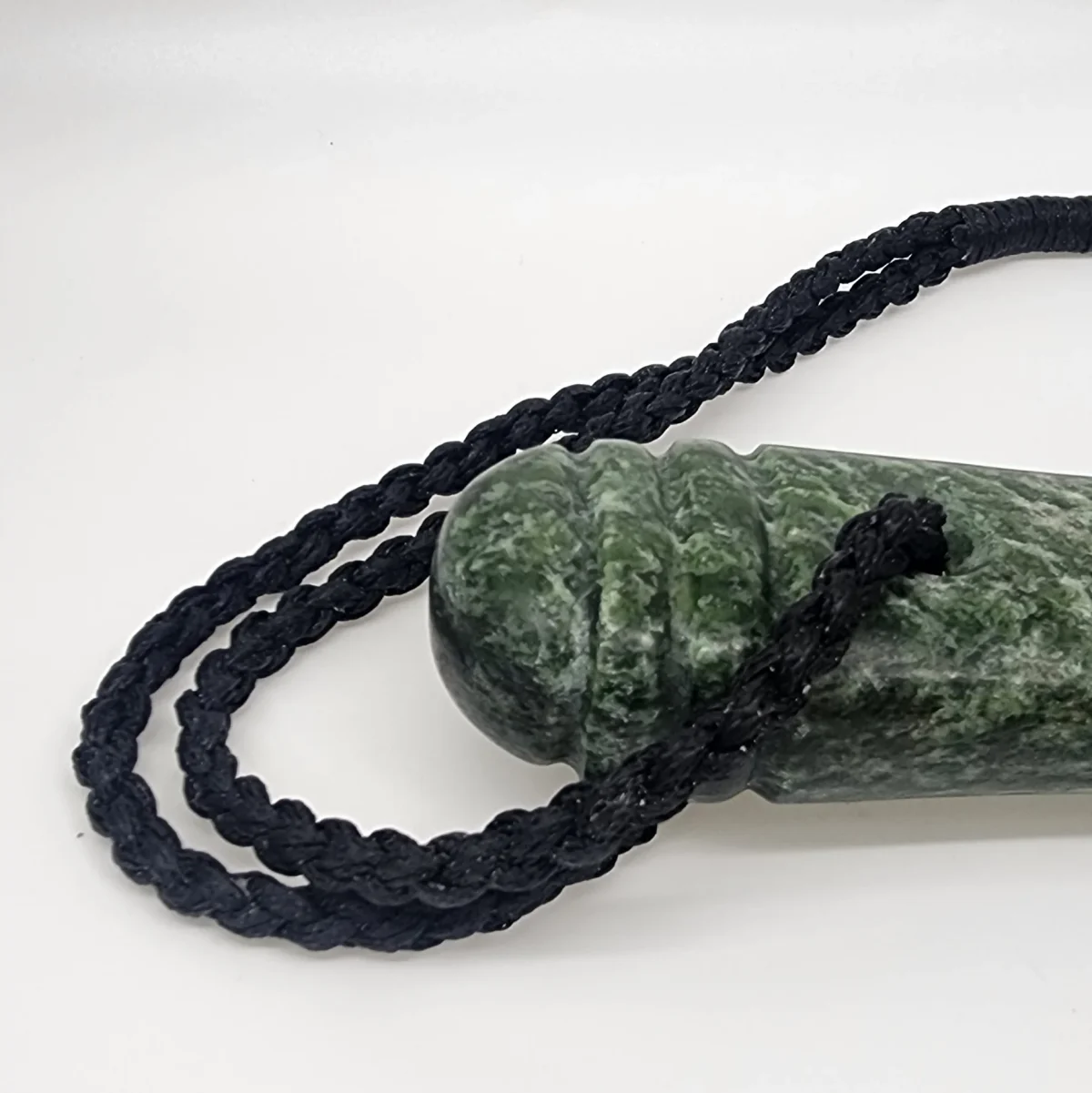 Authentic Hapopo Pounamu Mere – NZ Greenstone Taonga (210mm) - WG160
