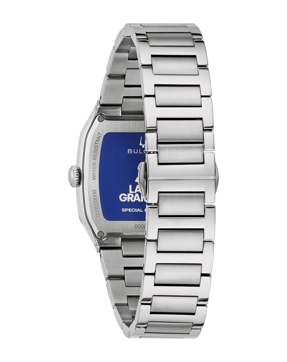 Bulova 96A336 Latin GRAMMY Silver Dial Stainless Steel Quartz Men's Watch