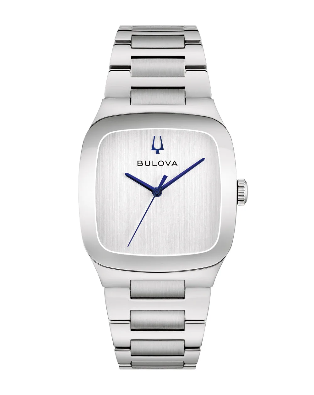 Bulova 96A336 Latin GRAMMY Silver Dial Stainless Steel Quartz Men's Watch