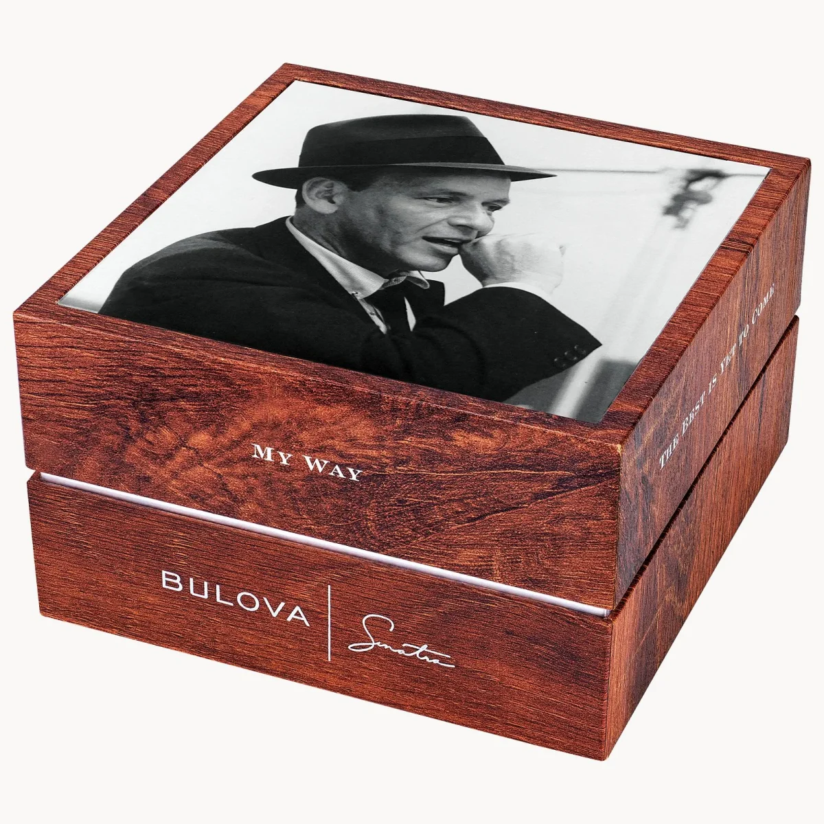 Bulova Frank Sinatra Limited Edition Black Dial, Stainless Steel Case & Band - 96B461
