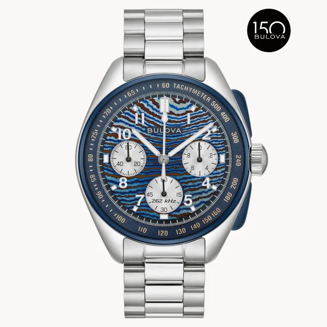 BULOVA Gents Lunar Pilot Timascus Limited Edition Watch - 98A329