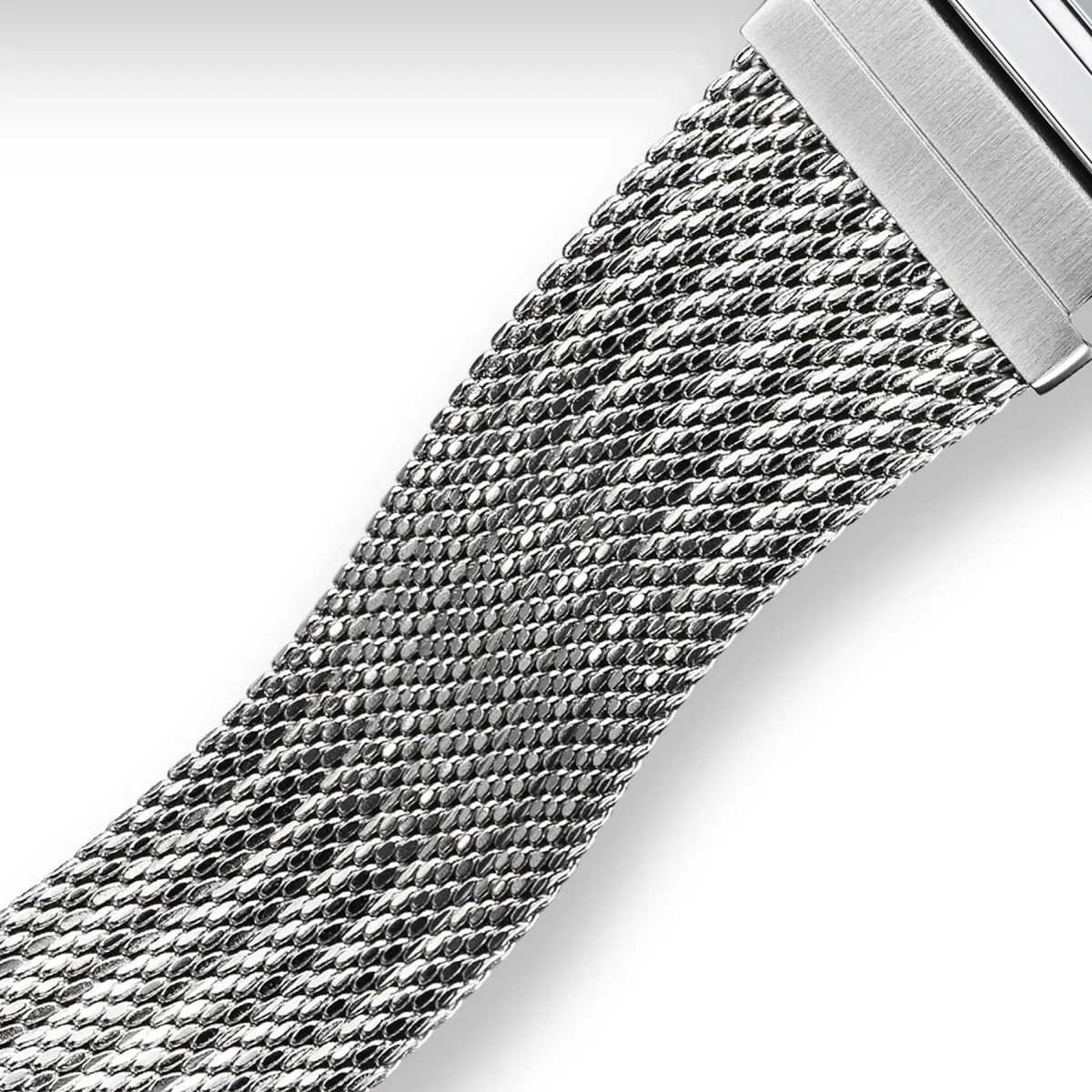 Casio A158WEM-7D Classic Digital Watch Fine-Woven Mesh Band
