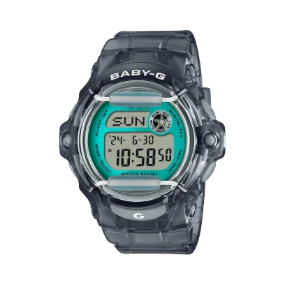 Casio Baby-G BG169U-8B Digital Grey Resin Watch – 200M Water Resistant