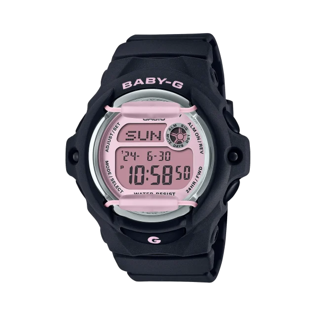 Casio Baby-G Black Case & Band 200m Wateproof - BG169U-1C