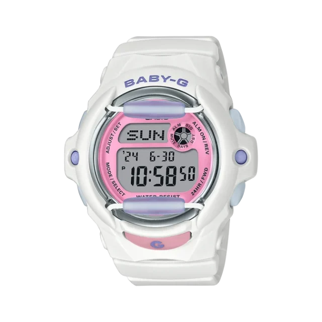 Casio Baby-G Digital Playful Colour Scheme 200m Waterproof - BG169PB-7D