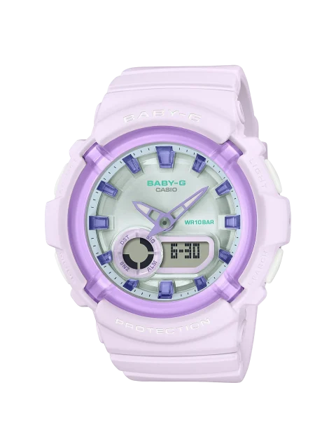 Casio Baby-G Dual Time Candy Collection 100M WR - BGA280SW-6A