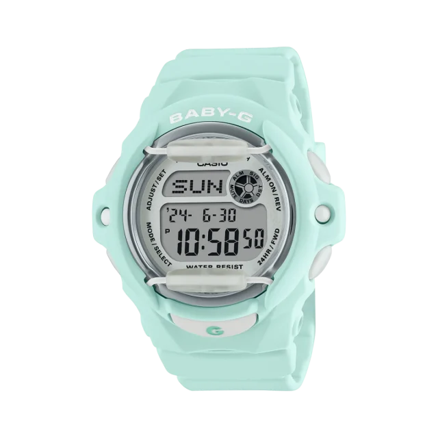 Casio Baby-G Green Case & Band 200m Wateproof - BG169U-3D