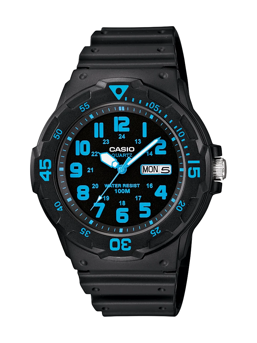 Casio Classic Diver-Look 100M Water Resistant Watch - MRW200H-2B