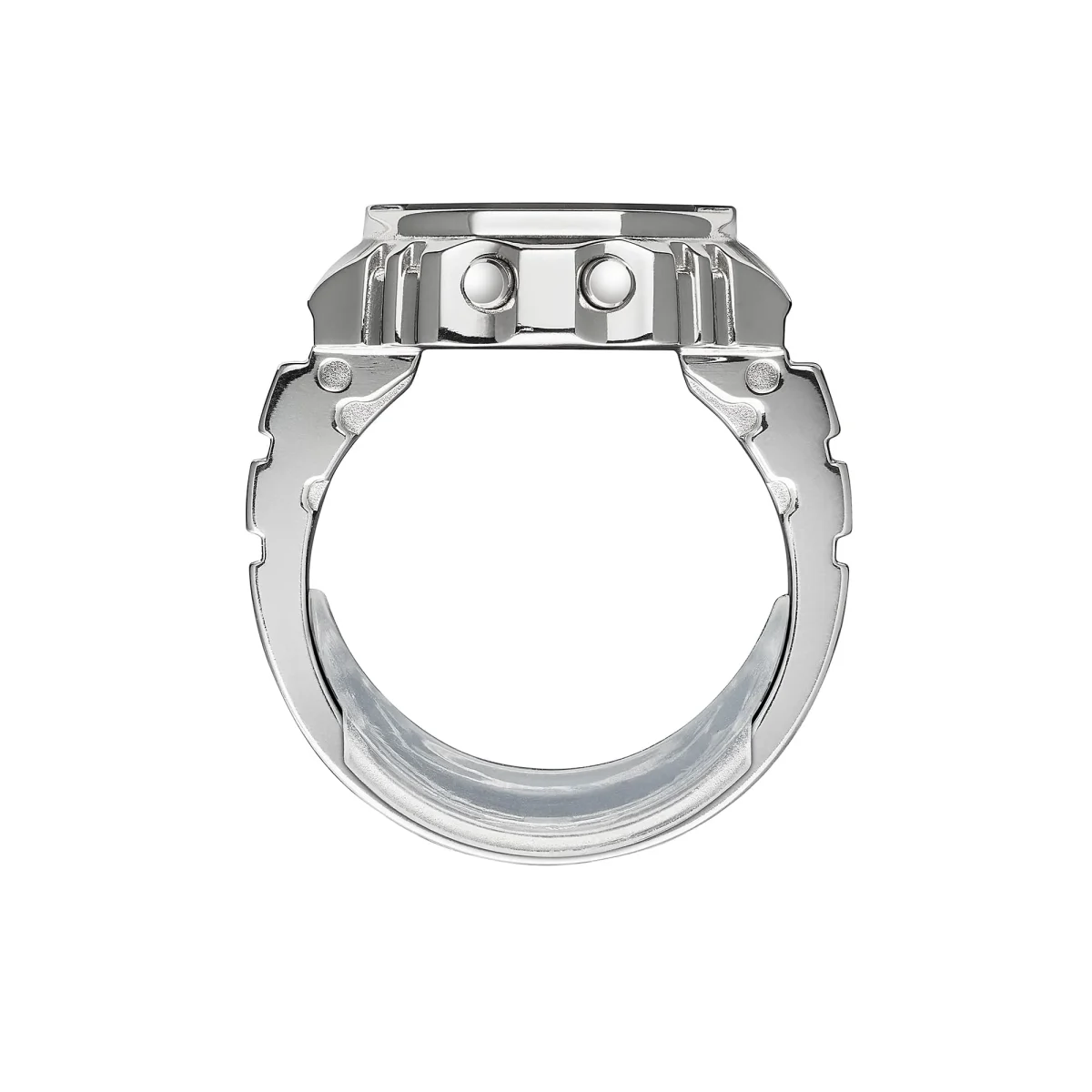 Casio CRW001-1D Digital Ring Watch | Stainless Steel