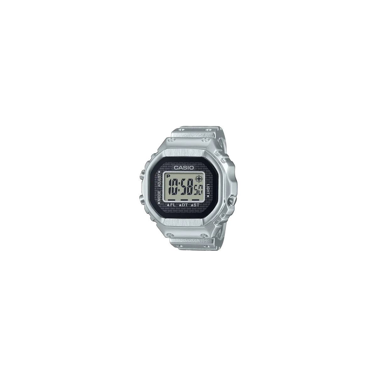 Casio CRW001-1D Digital Ring Watch | Stainless Steel