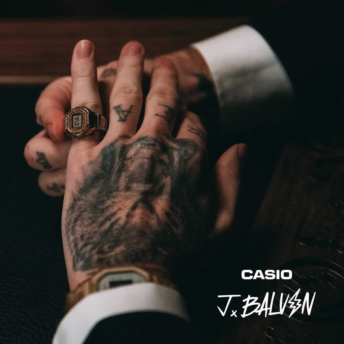 Casio CRW001JB-9 J Balvin Limited Edition Digital Ring Watch