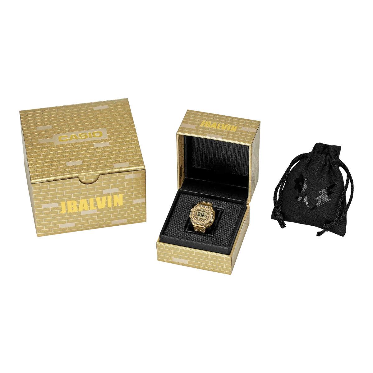 Casio CRW001JB-9 J Balvin Limited Edition Digital Ring Watch
