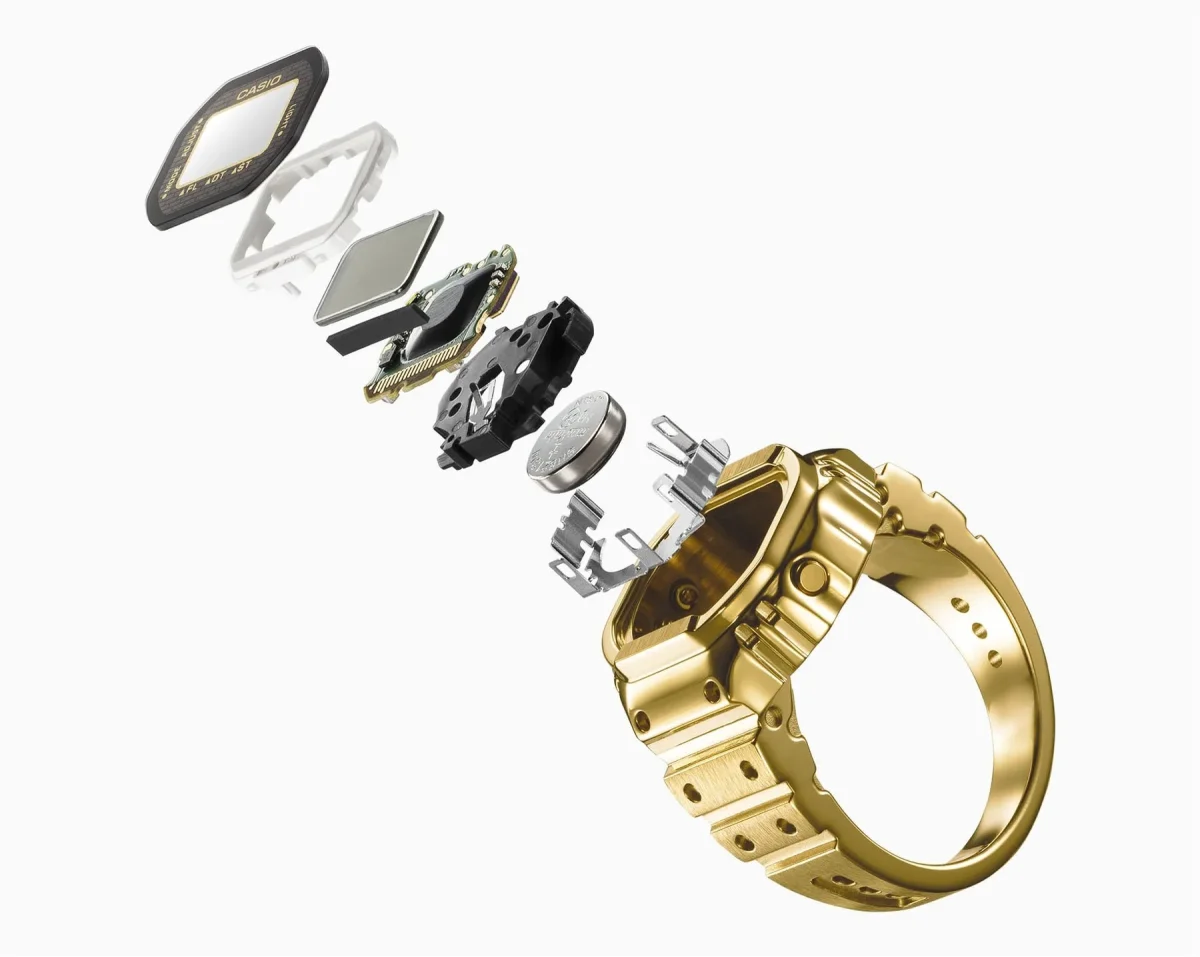 Casio CRW001JB-9 J Balvin Limited Edition Digital Ring Watch