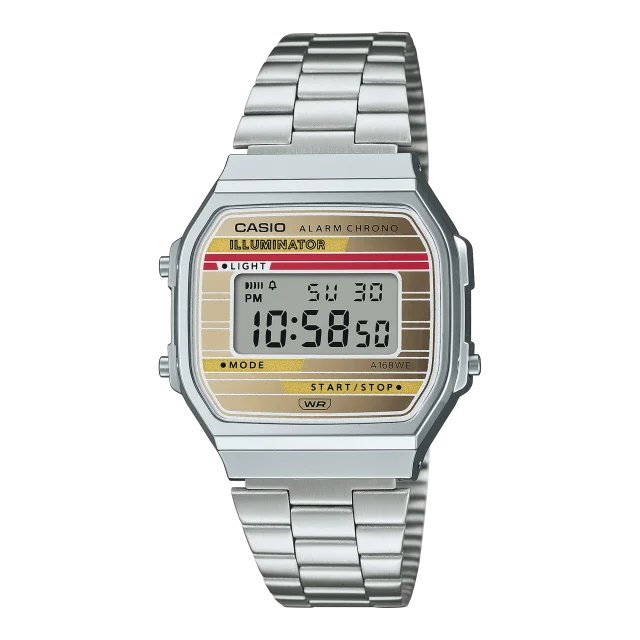 Casio Digital Hertage WR Watch - A168WEHA-9A