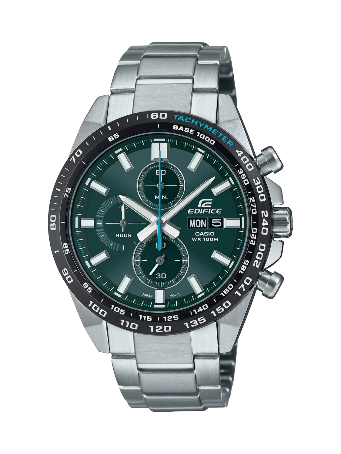 Casio Edifice Analogue Chronograph Tachymeter Stopwatch 100m Watch - EFR574DB-3A