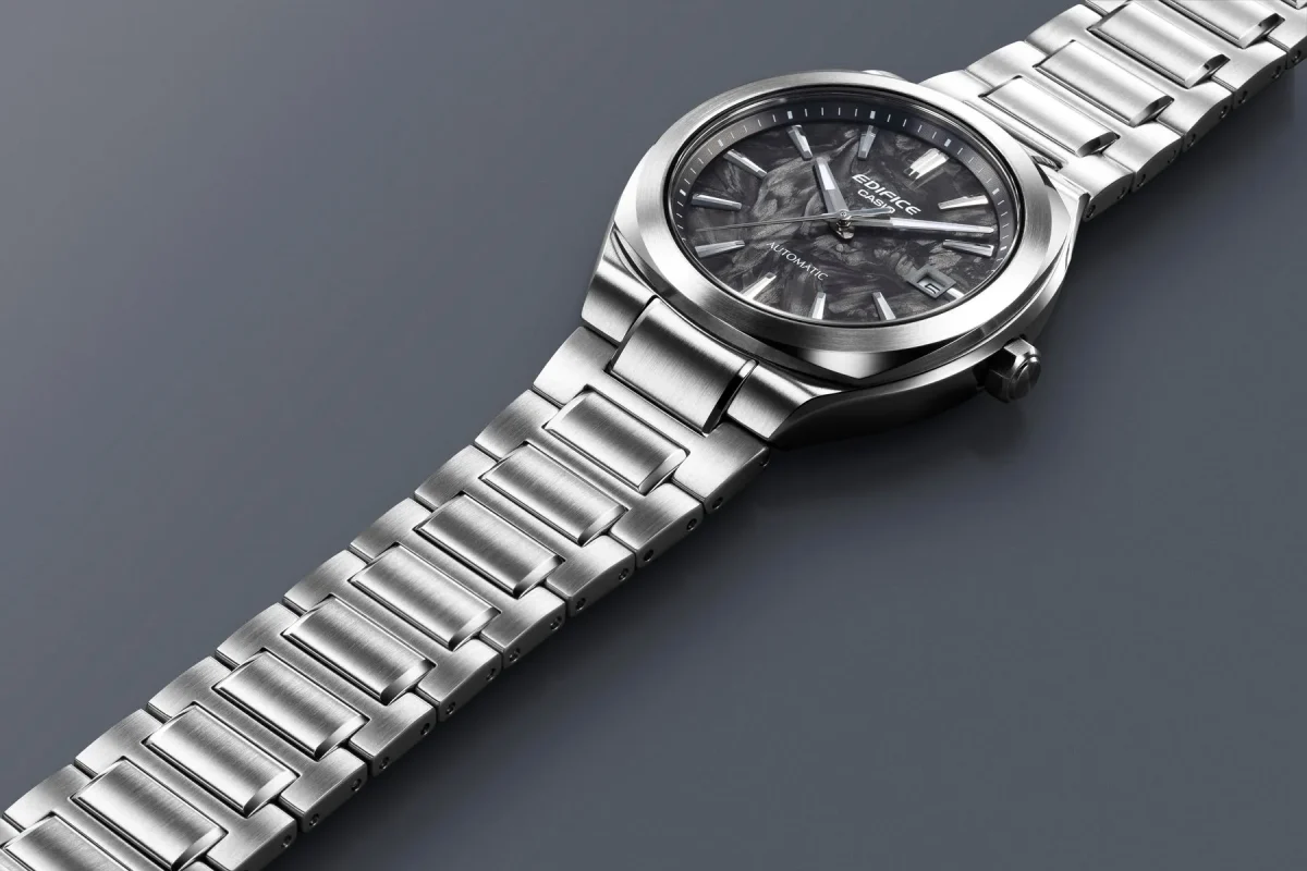 Casio Edifice EFK200CD-1A Automatic Men's Watch – Forged Carbon Dial