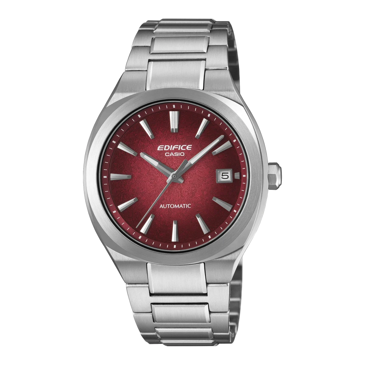 Casio Edifice EFK200CD-4A Automatic Men's Watch – Red Dial | Sapphire Crystal | 100M Water Resistant