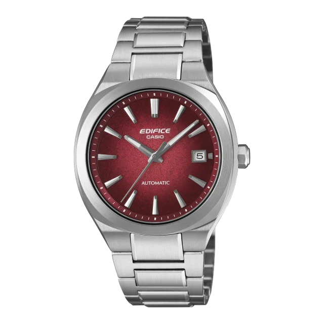 Casio Edifice EFK200CD-4A Automatic Men's Watch – Red Dial | Sapphire Crystal | 100M Water Resistant