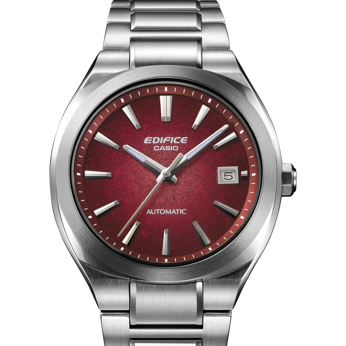 Casio Edifice EFK200CD-4A Automatic Men's Watch – Red Dial | Sapphire Crystal | 100M Water Resistant
