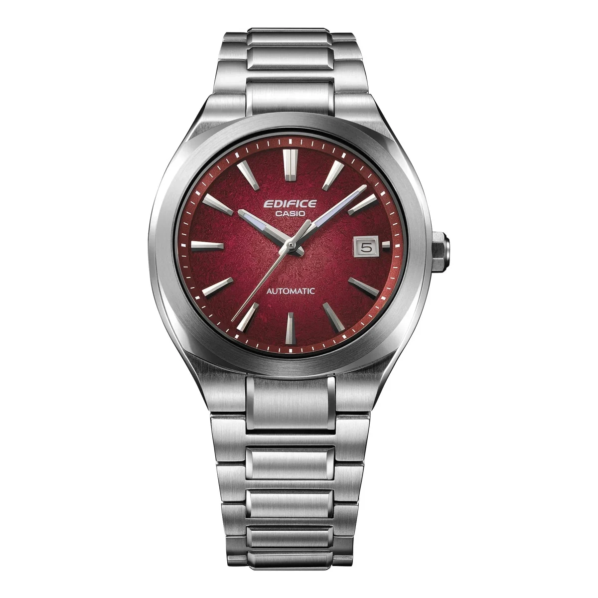 Casio Edifice EFK200CD-4A Automatic Men's Watch – Red Dial | Sapphire Crystal | 100M Water Resistant
