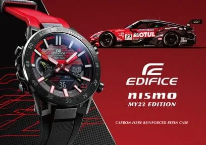 Casio Edifice NISMO MY23 Edition Bluetooth Link, Solar Powered Watch - ECB2000NIS-1A