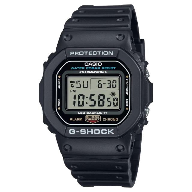 Casio G-Shock 1st Model (DW5600-1) Digital 200M WR Watch - DW5600UE-1D