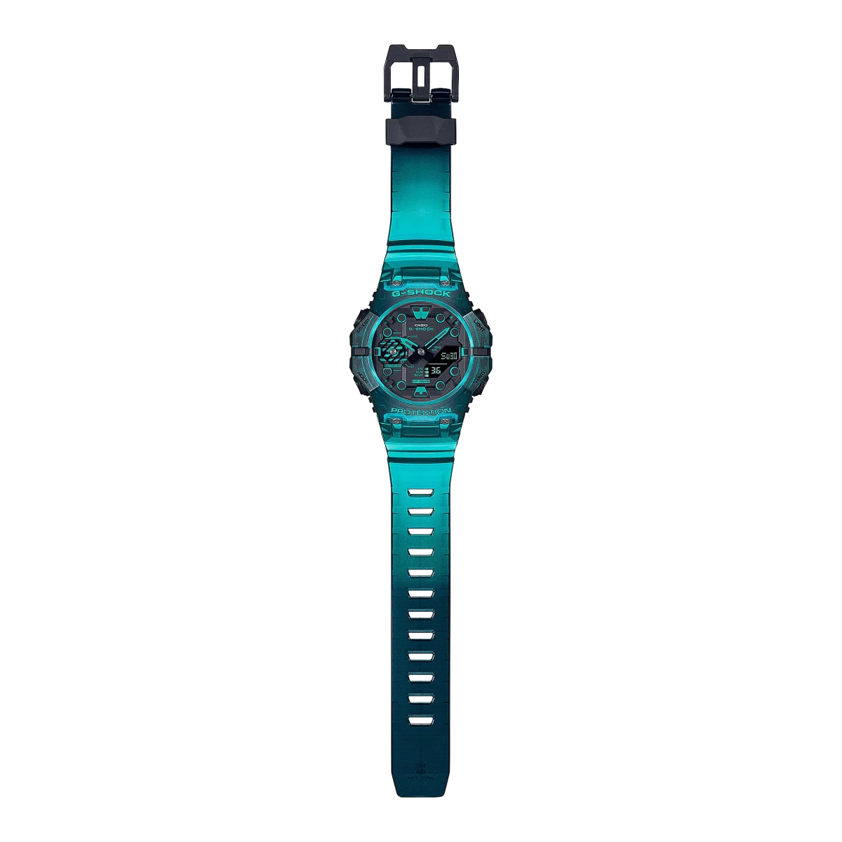 Casio G-Shock Carbon Core Series Duel Time 200M WR Bluetooth Watch - GAB001G-2A