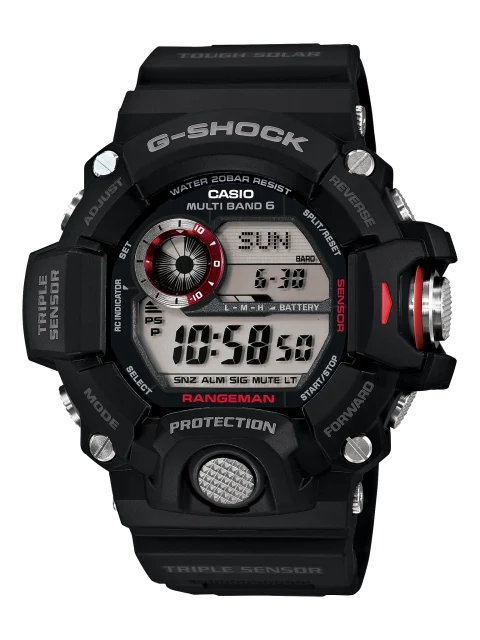 Casio G-Shock Digital Rangeman Series Triple Sensor 200M WR - GW9400-1D