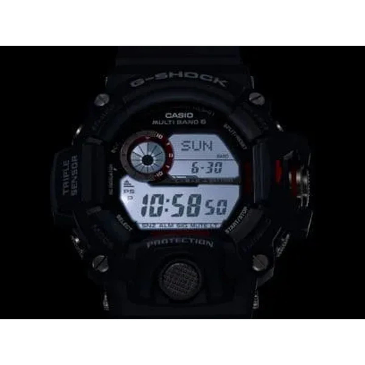 Casio G-Shock Digital Rangeman Series Triple Sensor 200M WR - GW9400-1D