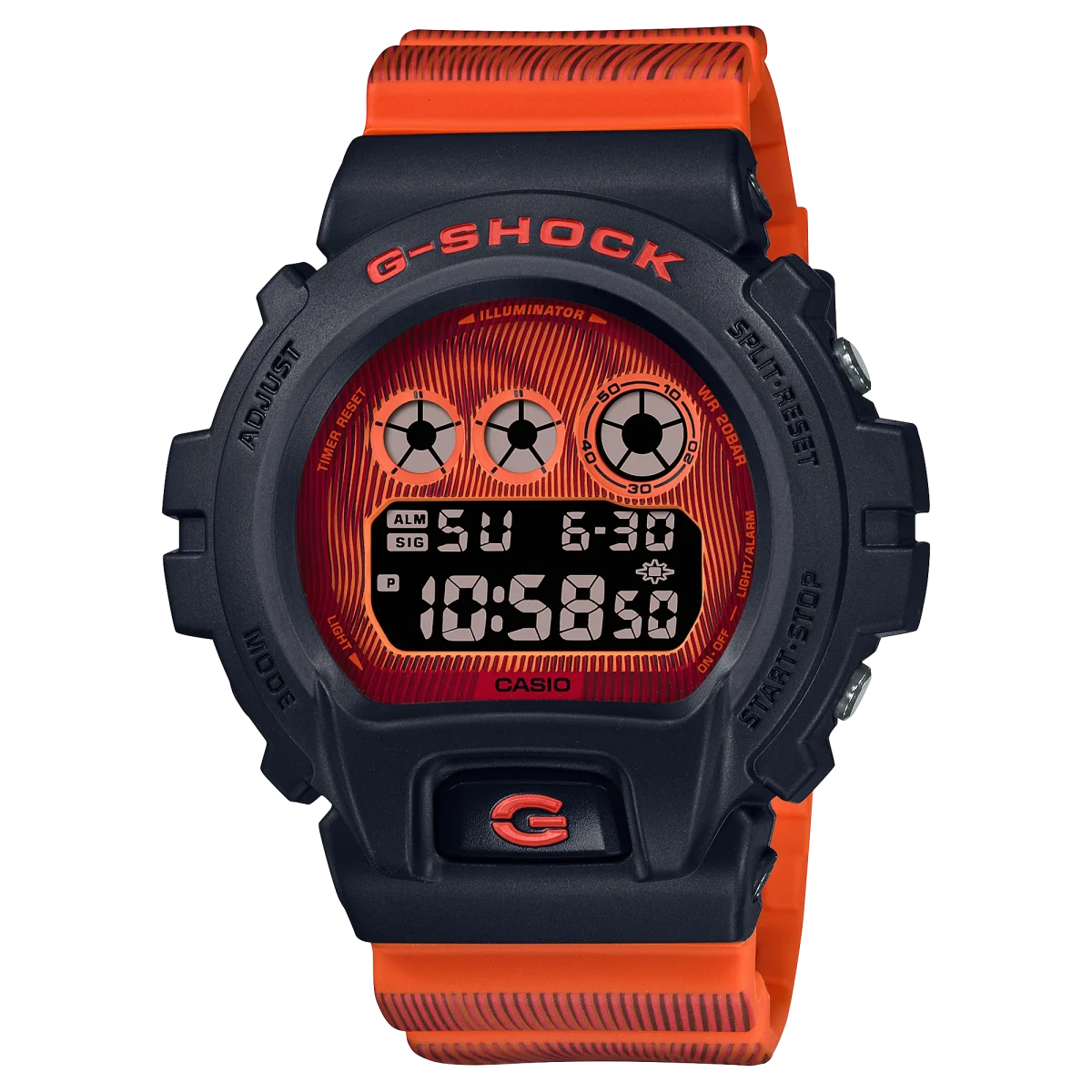Casio G-Shock Digital Series 200M WR - DW6900TD-4DR