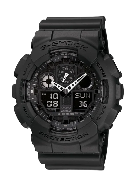 Casio G-Shock Dual Time Watch - GA100-1A1