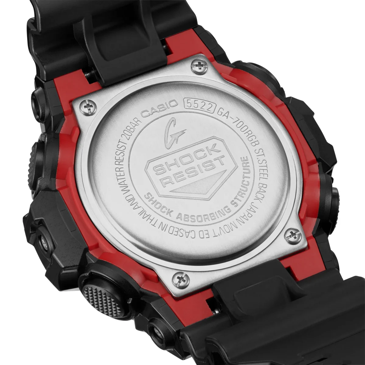 Casio G-Shock Dual Time Gamers RGB Colours 200m WR Watch - GA700RGB-1A