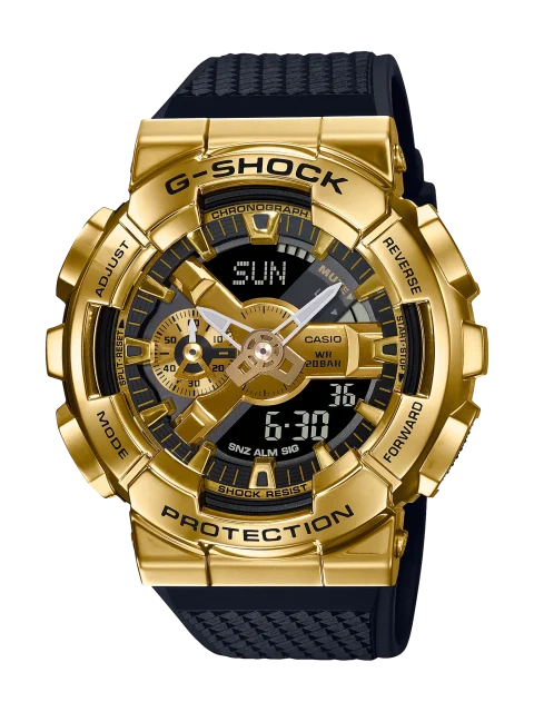 Casio G-Shock Duo Gold Metal Bezel Watch - GM110G-1A9