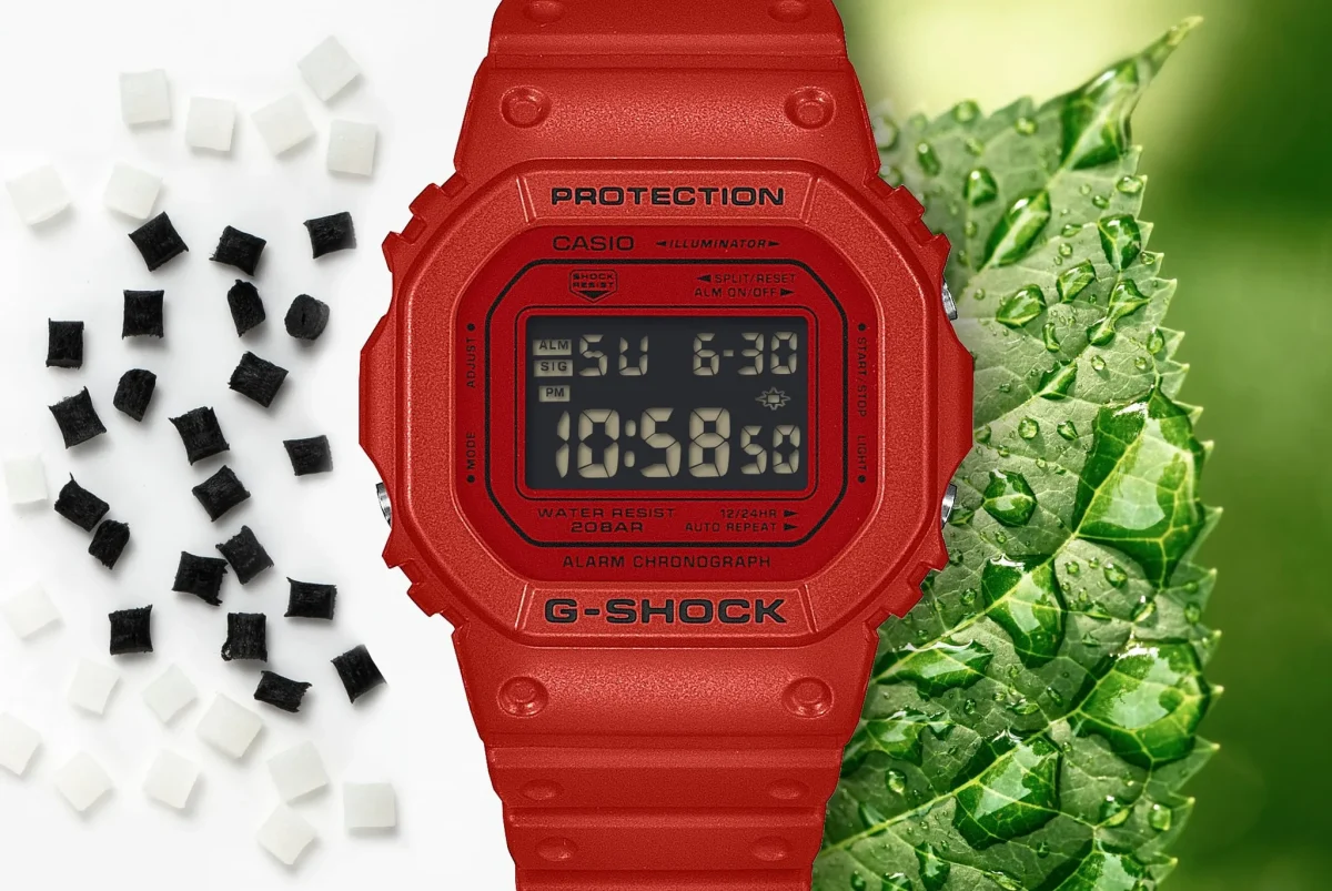 CASIO G-SHOCK DW-5600RRB-4D Red Resin Digital Watch
