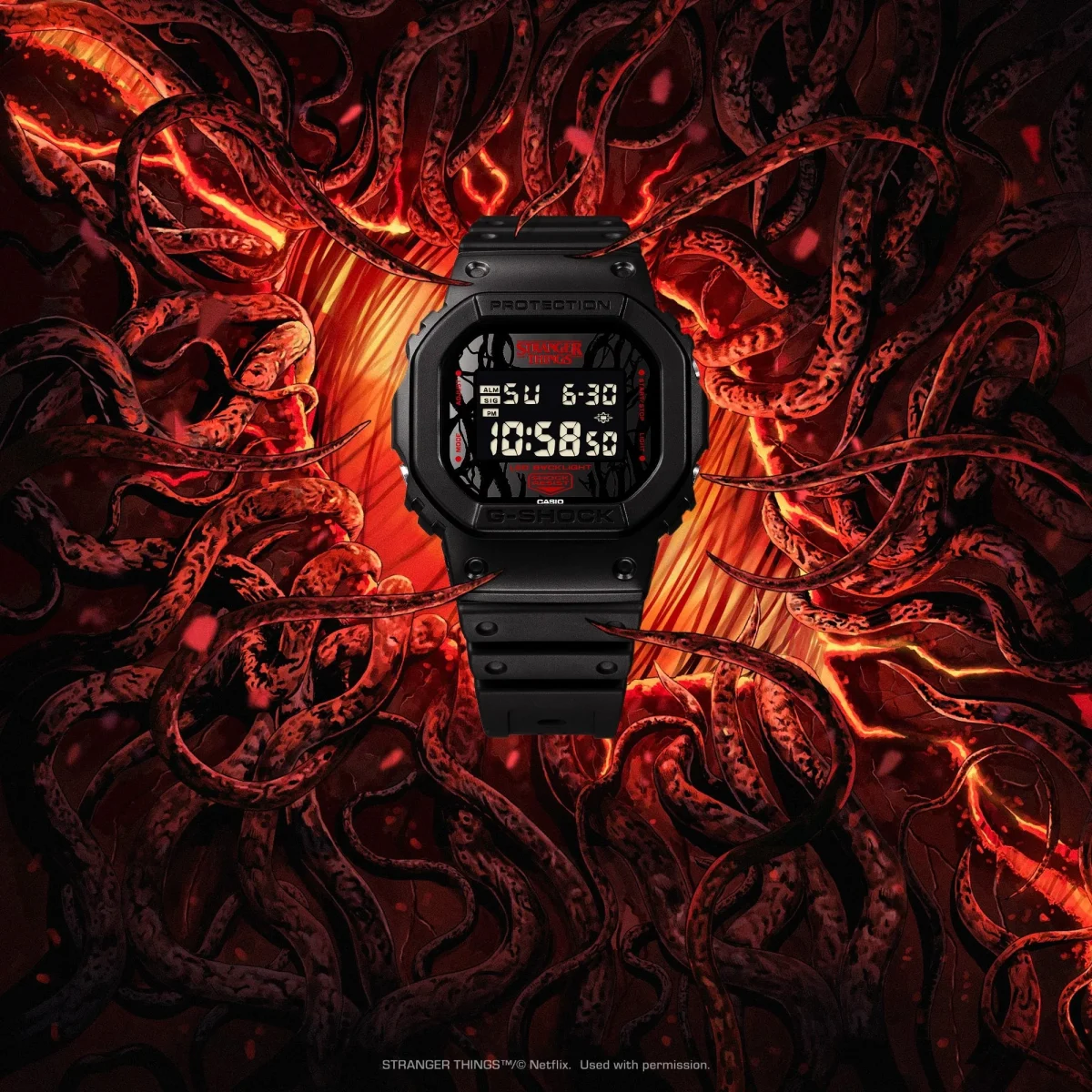 CASIO G-SHOCK DW-5600STT-1D Stranger Things™ Limited Edition Digital Watch