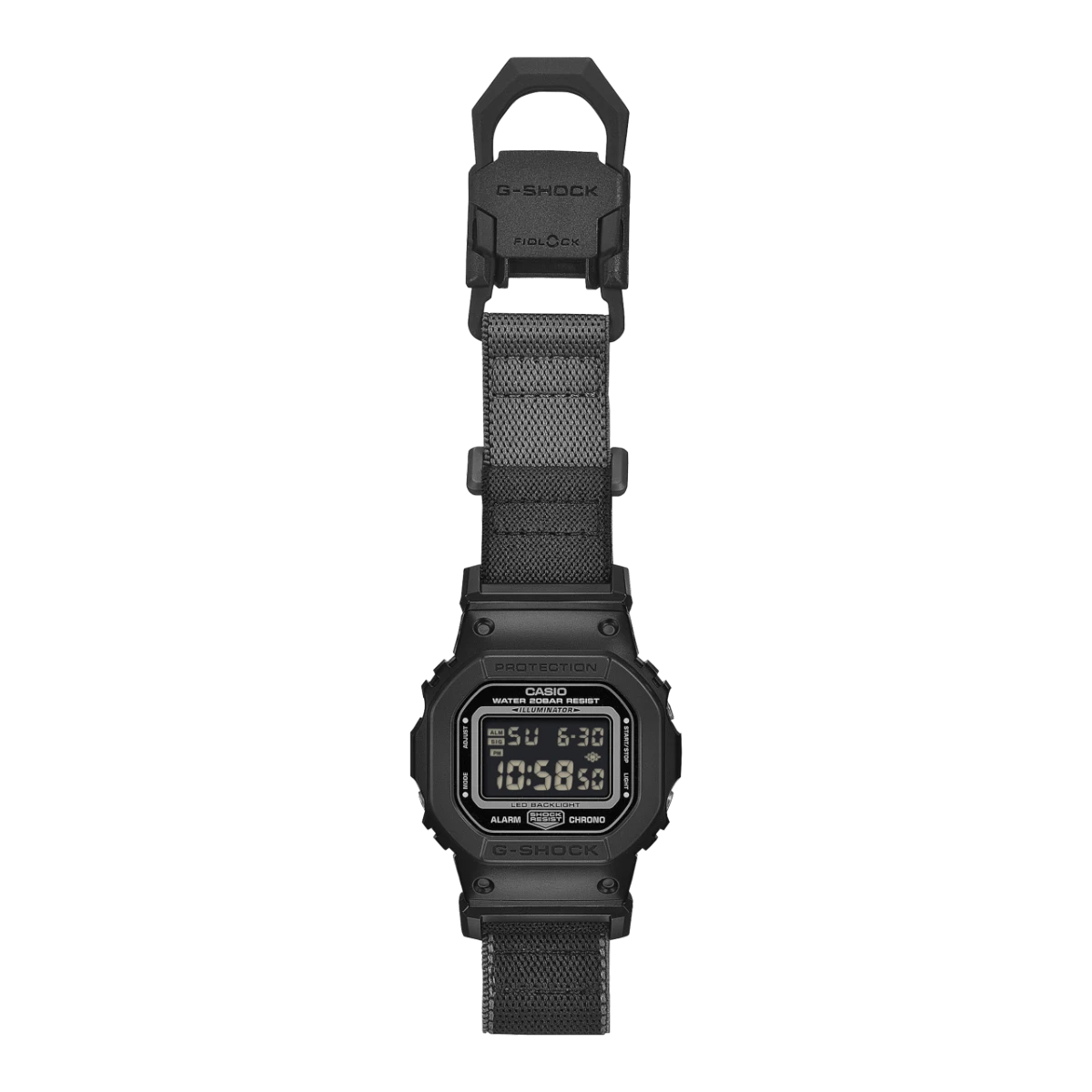 Casio G-Shock DW5600MNC-1D Digital Watch – Cloth Band, Shock Resistant, 200M Water Resistant